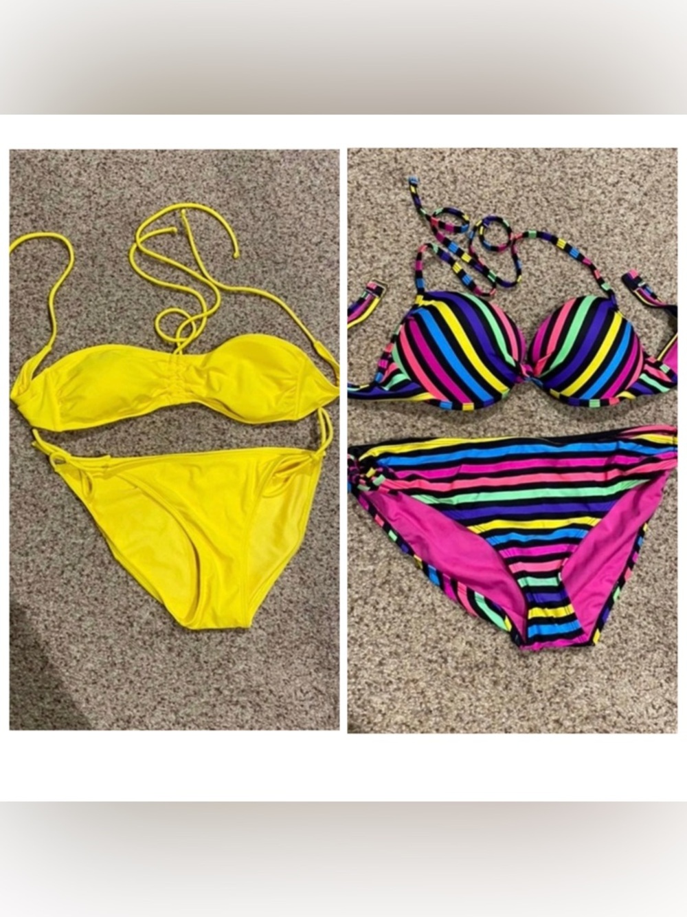 Lot of 2 bikinis